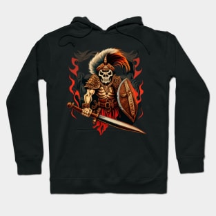 Skeleton warrior Hoodie